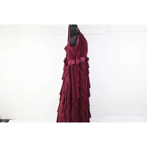 Dressbarn woman collection burgundy dress size 18W - Picture 5 of 9